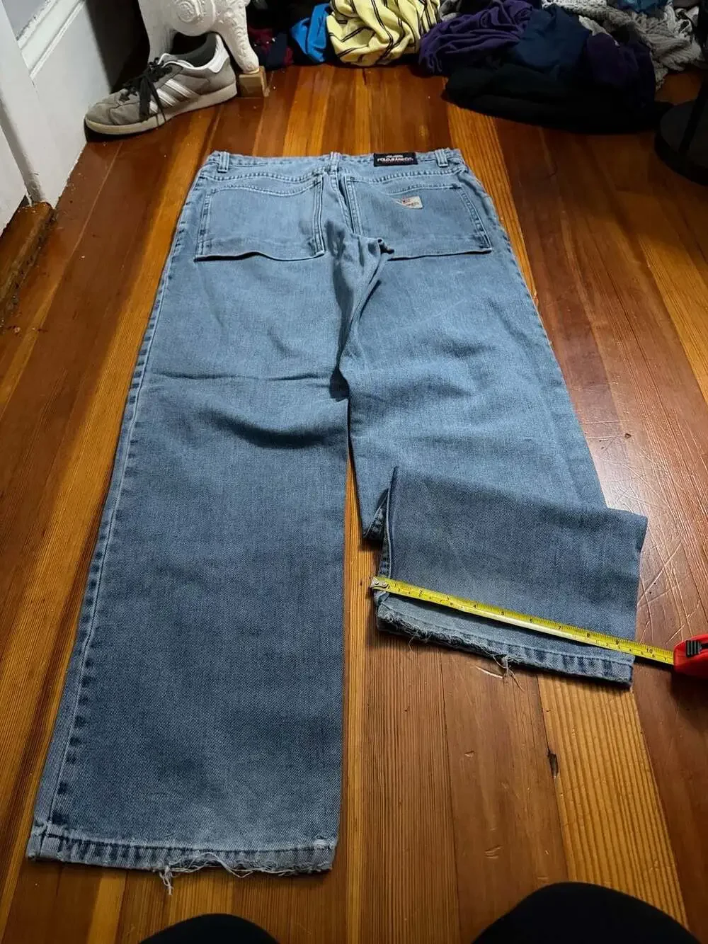 Vintage Polo Jeans Co. Ralph Lauren Carpenter Denim Jeans Light Wash